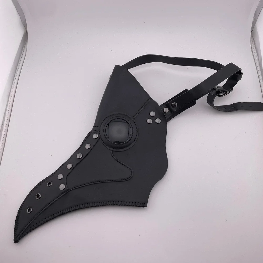 Plague Doctor Bird Mask‎ Steampunk Gothic Cosplay Halloween Costume Adjustable